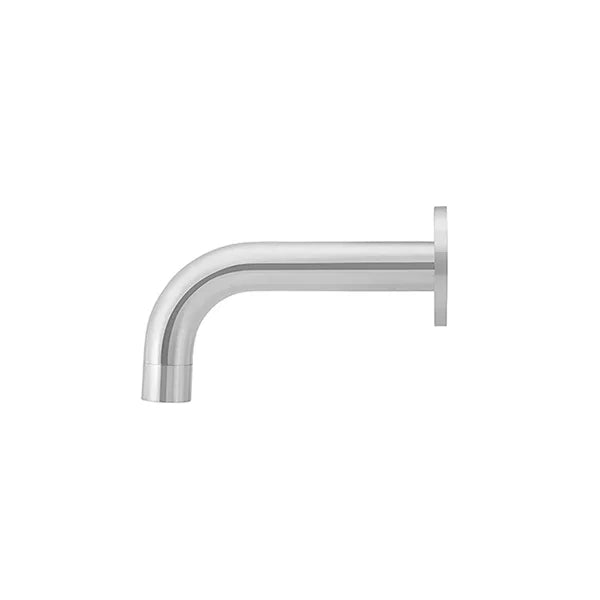Universal - Polished Chrome 130mm Curved Spout