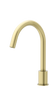 Round - Tiger Bronze Hob Mounted Swivel Spout