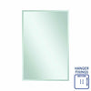 Ablaze - Montana Rectangle 25mm Bevel Edge Mirror - 1200x800mm with Hangers