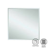 Ablaze - Montana Square 25mm Bevel Edge Mirror - 750x750mm with Hangers and Demister
