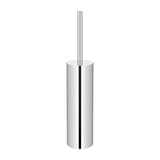 Round - Polished Chrome Toilet Brush and Holder