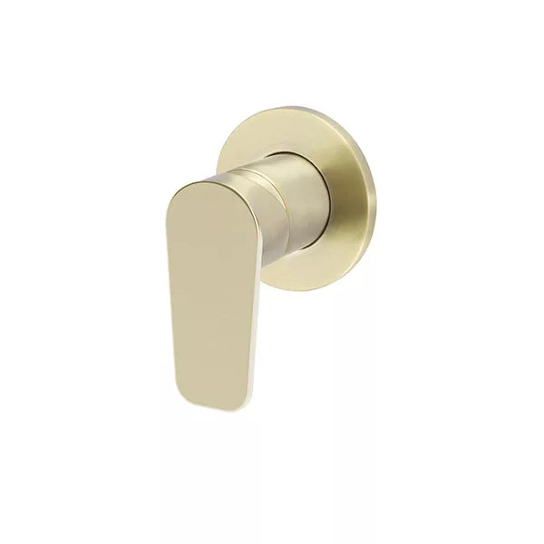Round - Tiger Bronze Wall Mixer Finishing Kit w Paddle Handle