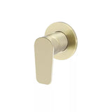 Round - Tiger Bronze Wall Mixer Finishing Kit w Paddle Handle