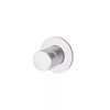 Round - Polished Chrome Wall Mixer Finishing Kit w Pinless Handle