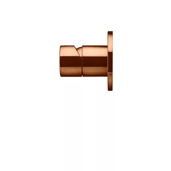 Round - Lustre Bronze Wall Mixer Finishing Kit w Pinless Handle