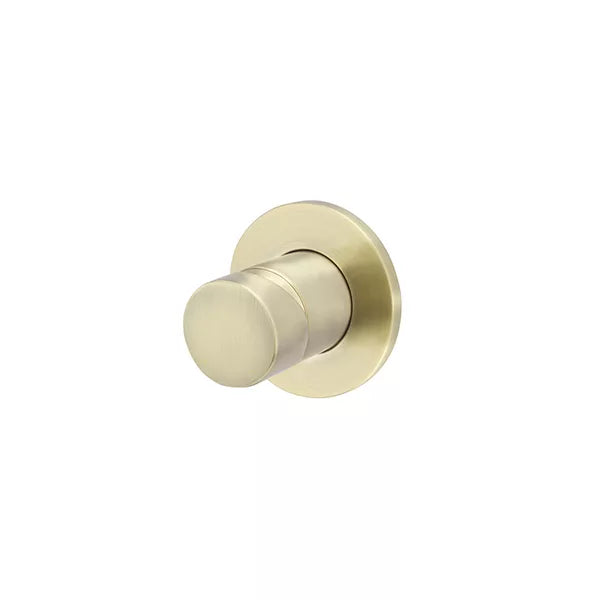 Round - Tiger Bronze Wall Mixer Finishing Kit w Pinless Handle
