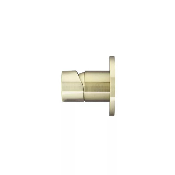 Round - Tiger Bronze Wall Mixer Finishing Kit w Pinless Handle