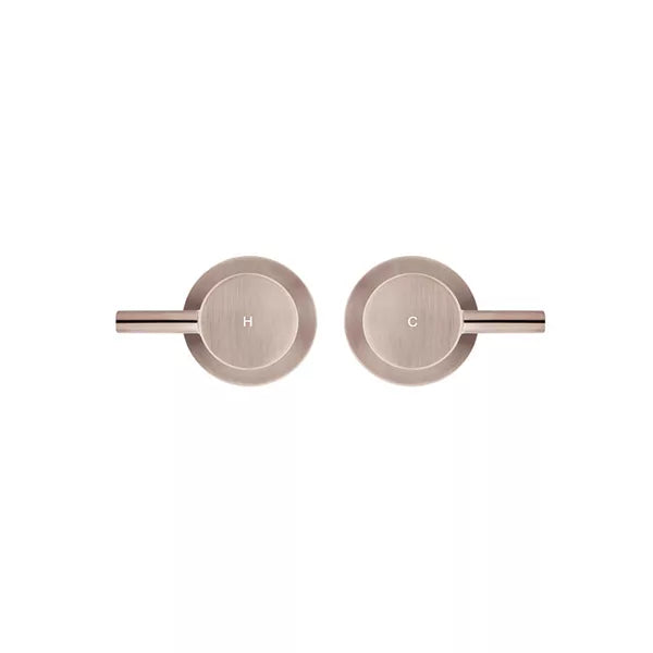Round - Champagne Quarter Turn Wall Top Assemblies