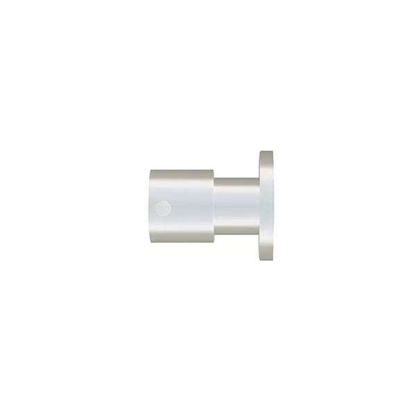 Round - Brushed Nickel Quarter Turn Wall Top Assemblies