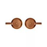 Round - Lustre Bronze Quarter Turn Wall Top Assemblies