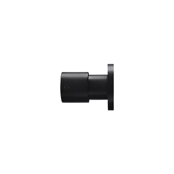 Round - Matte Black Quarter Turn Wall Top Assemblies