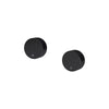 Circular - Matte Black Quarter Turn Wall Taps