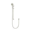 Round - Brushed Nickel Three Function Hand Shower on Sliding Rail