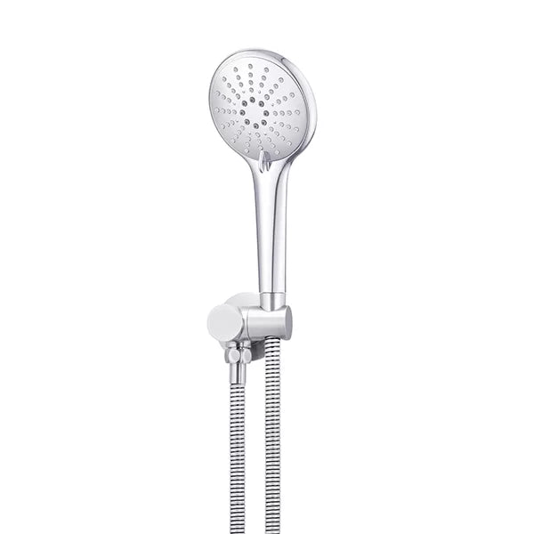 Round - Polished Chrome Hand Shower on Swivel Bracket