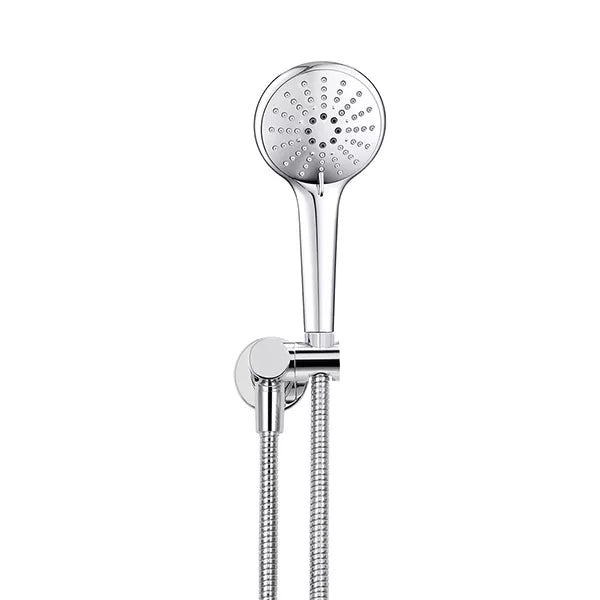 Round - Polished Chrome Hand Shower on Swivel Bracket