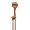 Round - Lustre Bronze Hand Shower on Swivel Bracket
