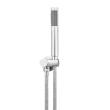 Round - Polished Chrome Three Function Hand Shower on Swivel Bracket