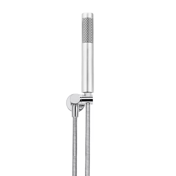 Round - Polished Chrome Three Function Hand Shower on Swivel Bracket