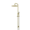 Round - Tiger Bronze Combination Shower Rail w 300mm Rose & Single Function Hand Shower