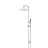 Round - Polished Chrome Combination Shower Rail w 300mm Rose & Single Function Hand Shower