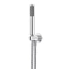 Round - Polished Chrome Hand Shower on Fixed Bracket