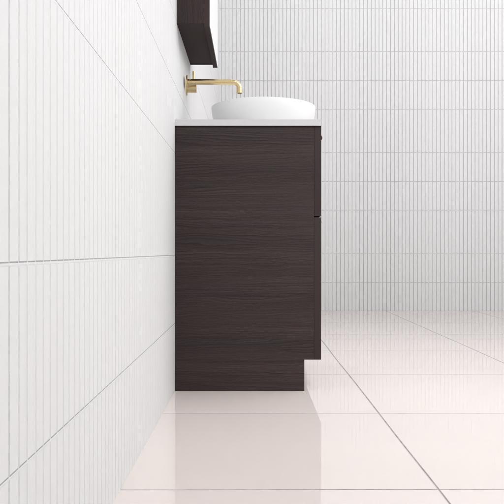 Marlee - 600mm Espresso Oak Freestanding Vanity