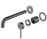 Mica - Wall-Spout Combo - Curved Spout - 2P - TRIM KIT ONLY