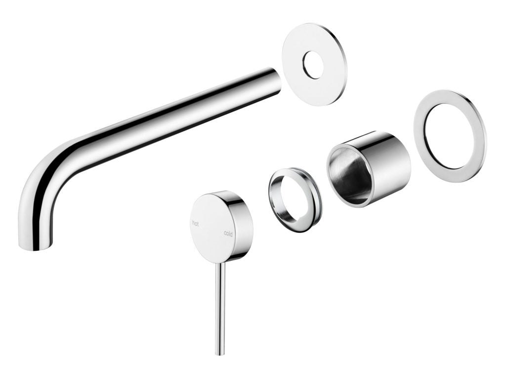 Mica - Wall-Spout Combo - Curved Spout - 2P - TRIM KIT ONLY