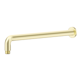 Mica - French Gold 450mm Shower Wall Arm