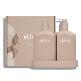 Body Wash & Lotion Duo - Apricot & Sweet Fig