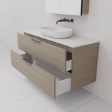 Odesa - 1200mm Smoked Ash Wall Hung Vanity