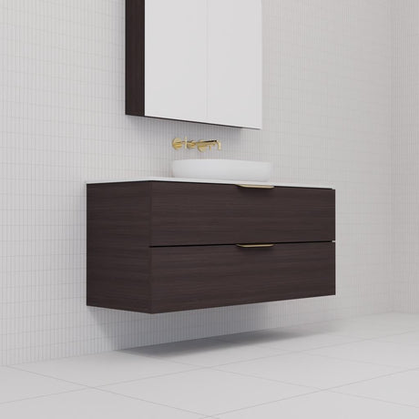 Odesa - 1200mm Espresso Oak Wall Hung Vanity