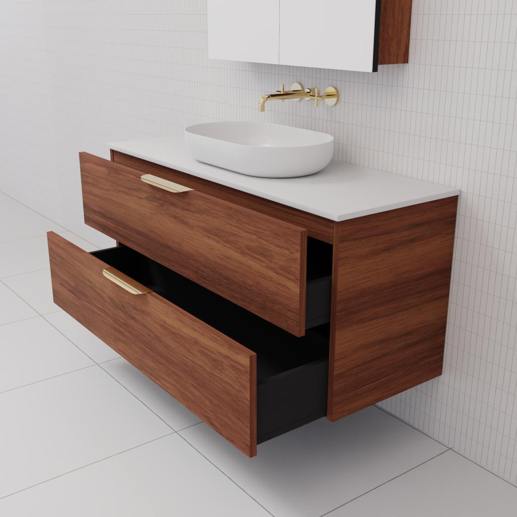 Odesa - 1200mm Tasmanian Blackwood Wall Hung Vanity