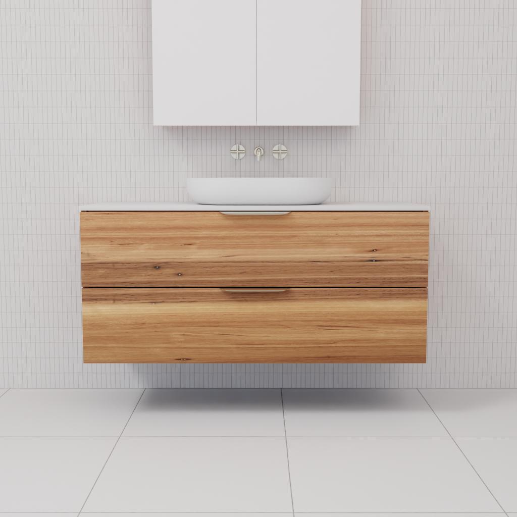 Odesa - 1200mm Blackbutt Wall Hung Vanity