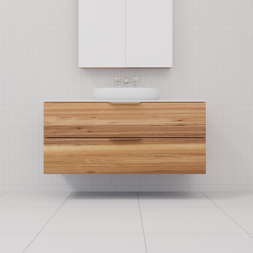 Odesa - 1200mm Blackbutt Wall Hung Vanity