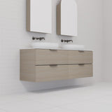 Odesa - 1500mm Smoked Ash Wall Hung Vanity