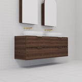 Odesa - 1500mm Chestnut Wall Hung Vanity