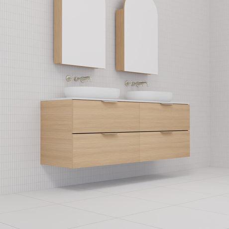 Odesa - 1500mm Nordic Oak Wall Hung Vanity