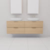 Odesa - 1500mm Nordic Oak Wall Hung Vanity