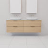 Odesa - 1500mm Nordic Oak Wall Hung Vanity