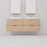 Odesa - 1500mm Nordic Oak Wall Hung Vanity