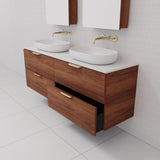 Odesa - 1500mm Tasmanian Blackwood Wall Hung Vanity