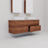 Odesa - 1500mm Tasmanian Blackwood Wall Hung Vanity