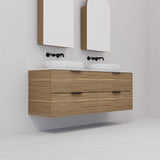 Odesa - 1500mm Tuscan Oak Wall Hung Vanity