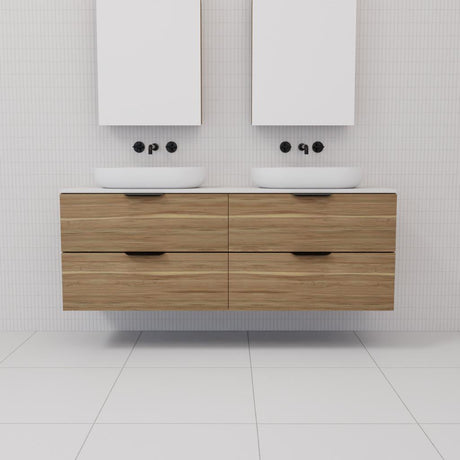 Odesa - 1500mm Tuscan Oak Wall Hung Vanity