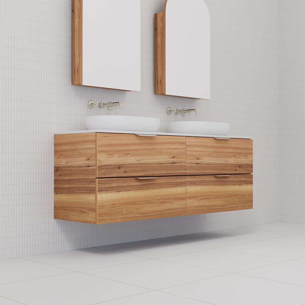 Odesa - 1500mm Blackbutt Wall Hung Vanity