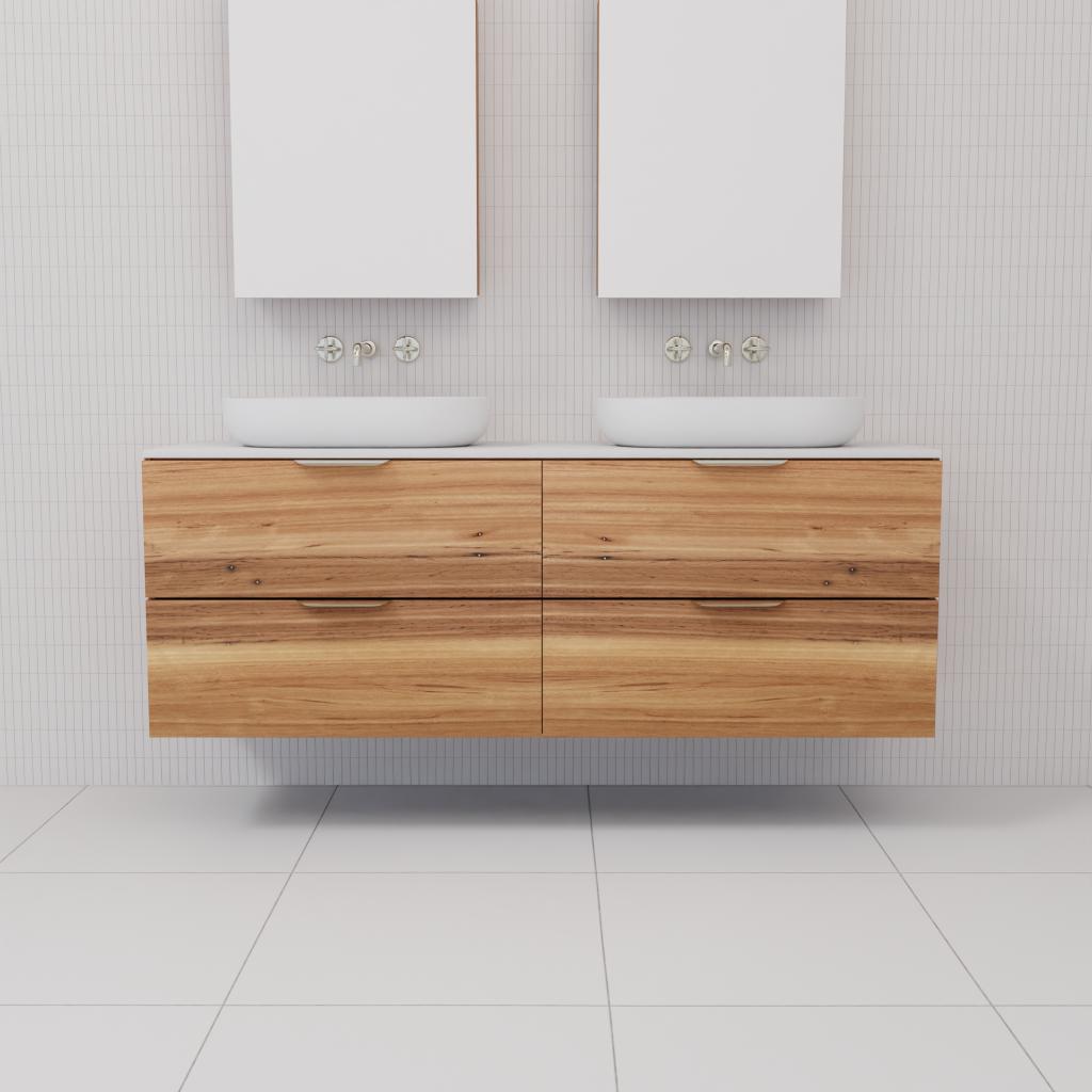 Odesa - 1500mm Blackbutt Wall Hung Vanity