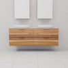 Odesa - 1500mm Blackbutt Wall Hung Vanity