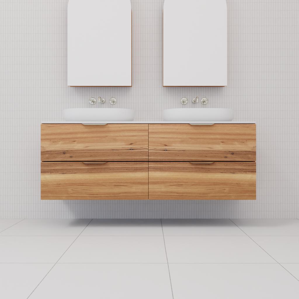 Odesa - 1500mm Blackbutt Wall Hung Vanity