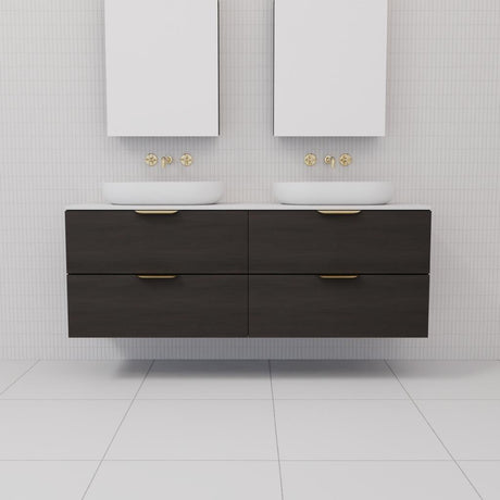 Odesa - 1500mm Smoked Onyx Wall Hung Vanity